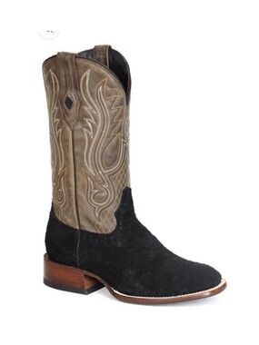 Stetson River Horse Hippopotamus Exotic Boots